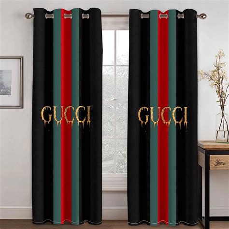 gucci curtains replica|gucci curtains for bedroom.